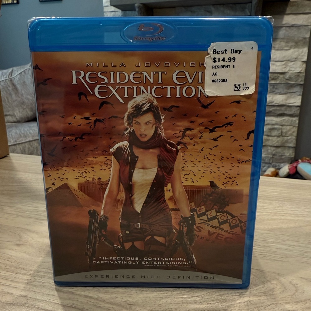 Resident Evil Extinction Blu-ray